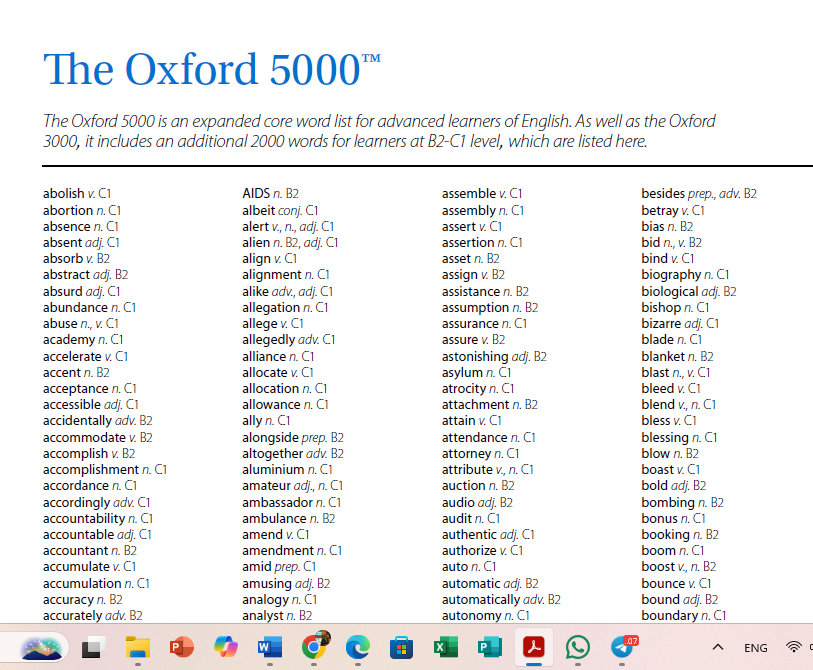 ذي اوكسفورد 5000